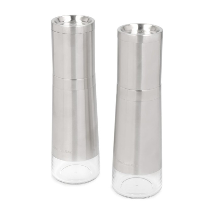 KitchenAid Salt and Pepper Grinders Set of 2 Stainless Steel | KitchenAid | Mimocook