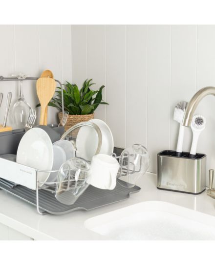 KitchenAid Portoir extensible pour le séchage de la vaisselle avec fixation pour la verrerie | KitchenAid | Mimocook