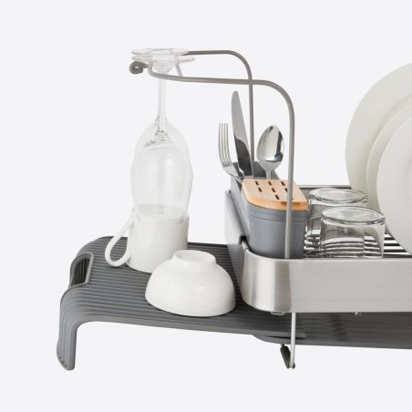KitchenAid Portoir extensible pour le séchage de la vaisselle avec fixation pour la verrerie | KitchenAid | Mimocook
