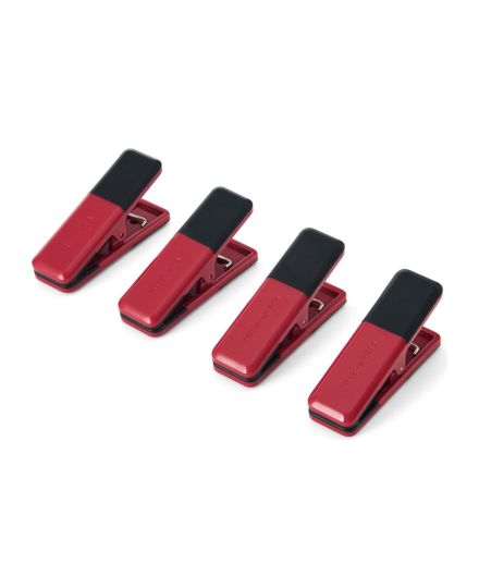 KitchenAid Conjunto de 4 Clips Pequenos Empire Red | KitchenAid | Mimocook