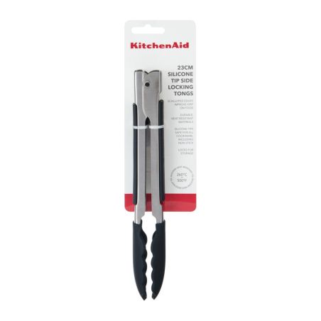 KitchenAid Pince à verrouillage latéral en silicone, 23cm | KitchenAid | Mimocook