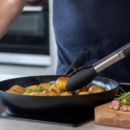 Pinça de bloqueio lateral 30cm com ponta de silicone KitchenAid | KitchenAid | Mimocook