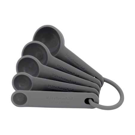 KitchenAid 5-teiliges Messlöffel-Set Charcoal Grey | KitchenAid | Mimocook