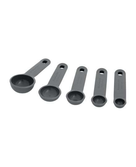 KitchenAid Set de 5 Cucharas Medidoras Gris Charcoal | KitchenAid | Mimocook