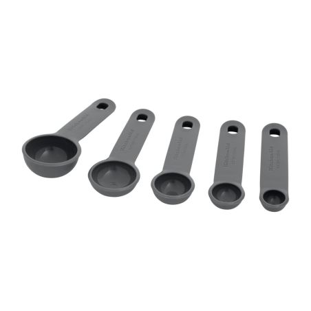 KitchenAid Set de 5 Cucharas Medidoras Gris Charcoal | KitchenAid | Mimocook