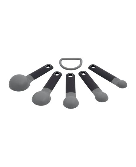 KitchenAid Set de 5 Cuillères Doseuses Gris Charcoal | KitchenAid | Mimocook