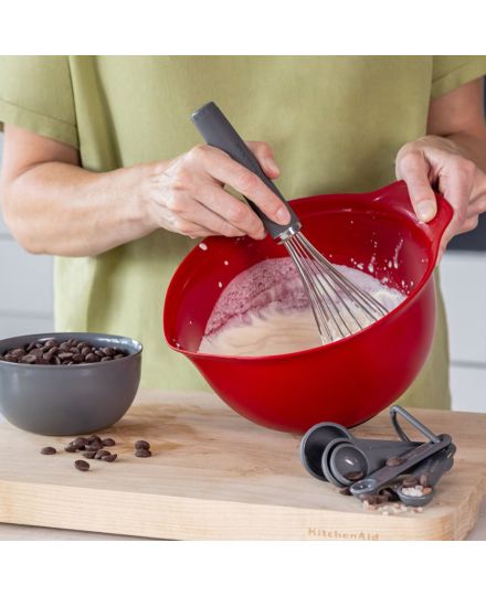 KitchenAid Set de 5 Cuillères Doseuses Gris Charcoal | KitchenAid | Mimocook