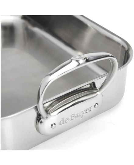 de Buyer AFFINITY Bräter aus Edelstahl 41x27,5x8cm | De Buyer | Mimocook