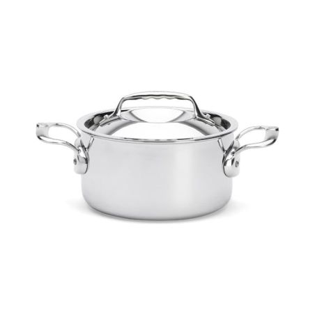 de Buyer AFFINITY Stainless Steel Stewpan with Lid | De Buyer | Mimocook