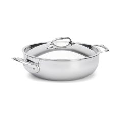 de Buyer AFFINITY Sautoir abombado de acero inoxidable con tapa