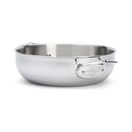 de Buyer AFFINITY Sautoir abombado de acero inoxidable con tapa | De Buyer | Mimocook