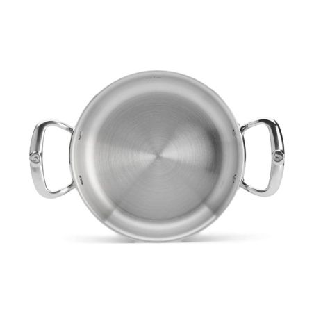 de Buyer AFFINITY Stainless Steel Straight Sauté Pan with Lid | De Buyer | Mimocook