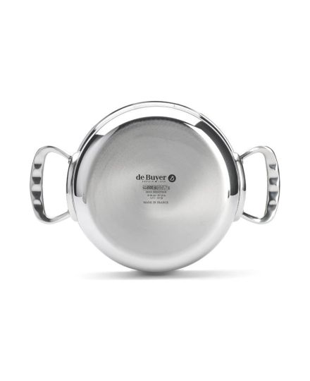 de Buyer AFFINITY Sautoir droit en inox avec couvercle | De Buyer | Mimocook