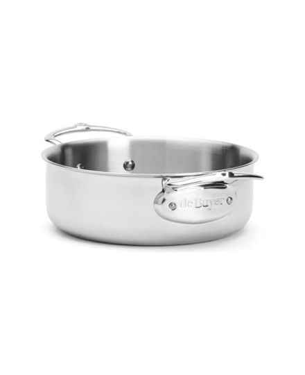 de Buyer AFFINITY Sautoir direito em inox com tampa | De Buyer | Mimocook