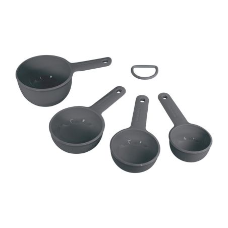KitchenAid 4-teiliges Messbecher-Set Charcoal Grey | KitchenAid | Mimocook