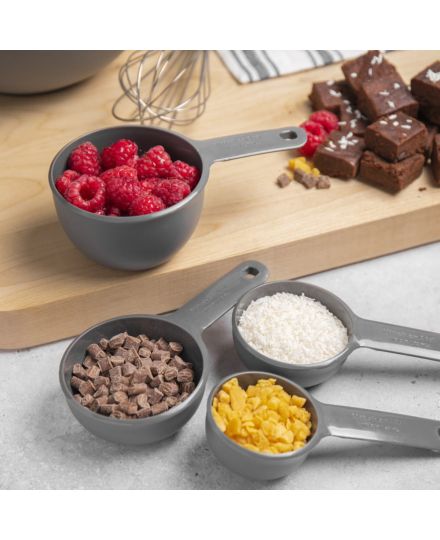 KitchenAid 4pc Measuring Cup Set - Charcoal Grey | KitchenAid | Mimocook