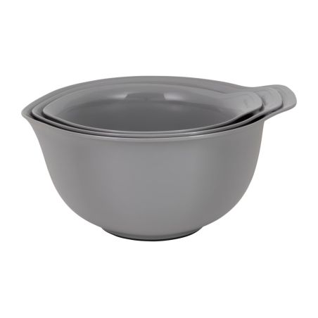 KitchenAid 3pc Nesting Mixing Bowl Set - Charcoal Grey | KitchenAid | Mimocook