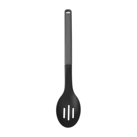 KitchenAid Slotted Spoon Charcoal Grey 34 cm | KitchenAid | Mimocook