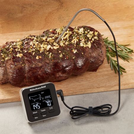 KitchenAid Digitales Küchenthermometer mit Zeitschaltuhr und Backofensonde | KitchenAid | Mimocook