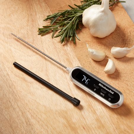 KitchenAid Thermomètre de Cuisine Digital Instantané Rétroéclairé Noir | KitchenAid | Mimocook