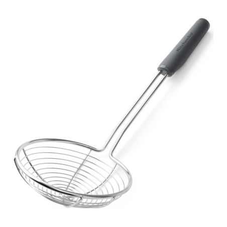 KitchenAid Écumoire Soft Grip Gris Charcoal | KitchenAid | Mimocook