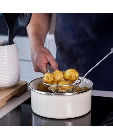KitchenAid Escumadeira Soft Grip Cinzento | KitchenAid | Mimocook