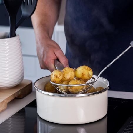 KitchenAid Escumadeira Soft Grip Cinzento | KitchenAid | Mimocook