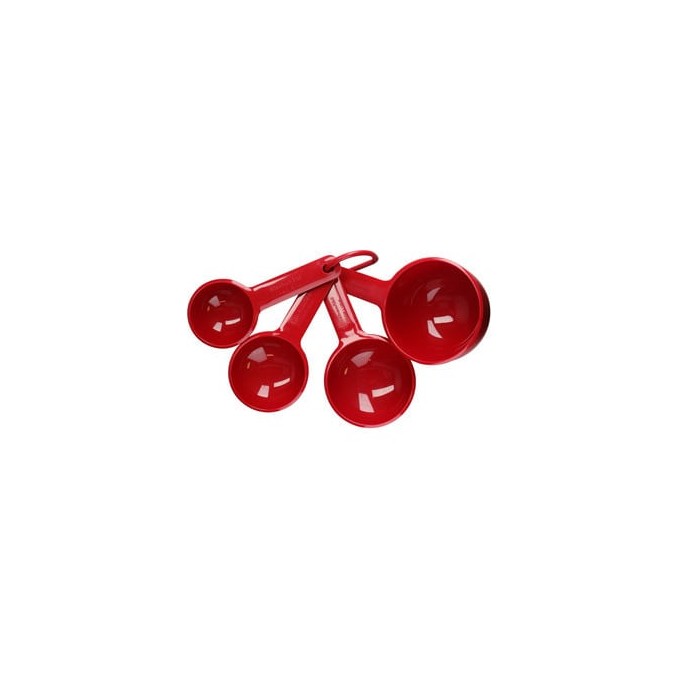 KitchenAid Set de 4 Tazas Medidoras Empire Red | KitchenAid | Mimocook