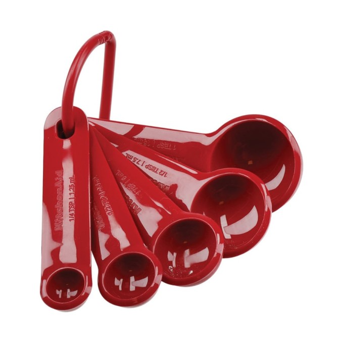 KitchenAid Set de 5 Cucharas Medidoras Empire Red | KitchenAid | Mimocook