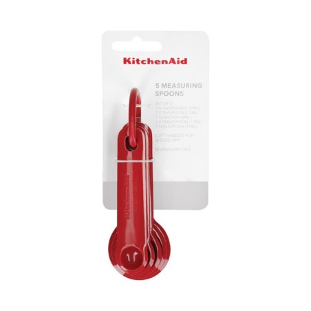 KitchenAid Set de 5 Cucharas Medidoras Empire Red | KitchenAid | Mimocook