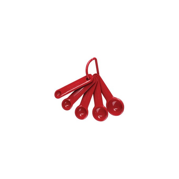 KitchenAid Set de 5 Cucharas Medidoras Empire Red | KitchenAid | Mimocook