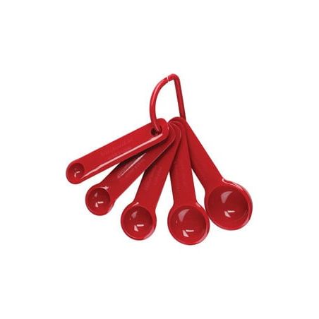 KitchenAid Conjunto de 5 Colheres Medidoras Empire Red | KitchenAid | Mimocook