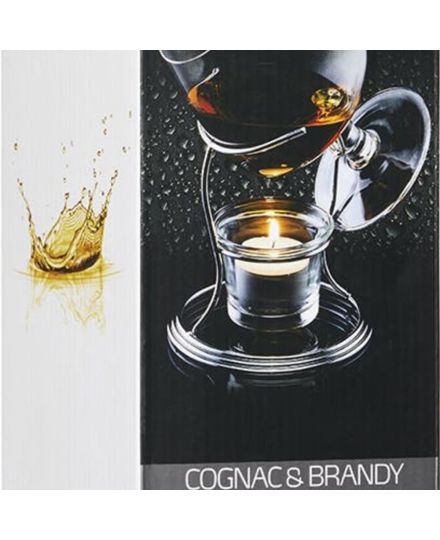 Conjunto Aquecedor para Brandy e Cognac BarCraft | Kitchen Craft | Mimocook