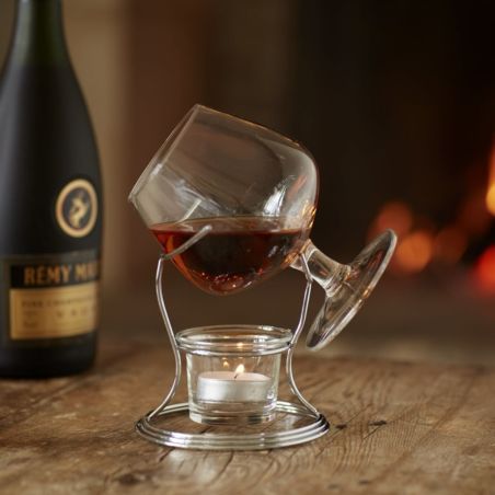 Conjunto Aquecedor para Brandy e Cognac BarCraft | Kitchen Craft | Mimocook