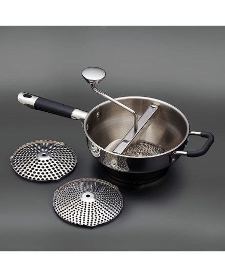 MasterClass Passiermühle aus Edelstahl | Kitchen Craft | Mimocook