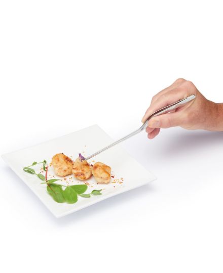 Pince de Dressage Courbée MasterClass en Acier Inoxydable 21 cm | Kitchen Craft | Mimocook