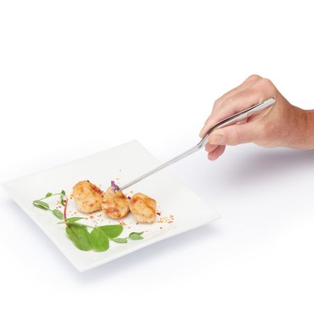 Pince de Dressage Courbée MasterClass en Acier Inoxydable 21 cm | Kitchen Craft | Mimocook