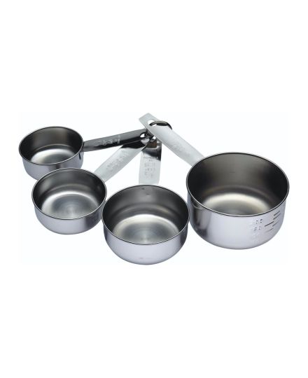 Set de 4 Tasses à Mesurer KitchenCraft en Acier Inoxydable | Kitchen Craft | Mimocook