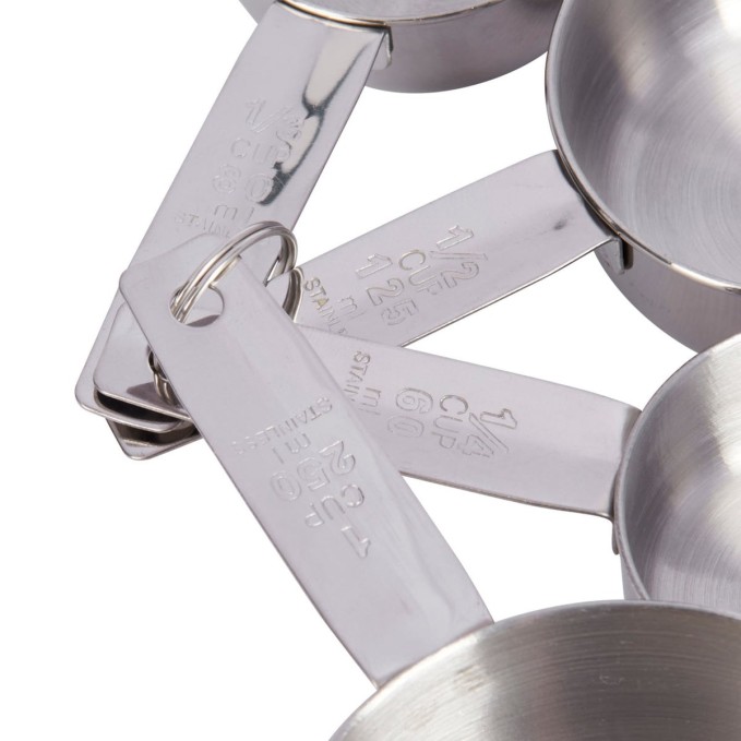 KitchenCraft 4-teiliges Messbecher-Set aus Edelstahl | Kitchen Craft | Mimocook