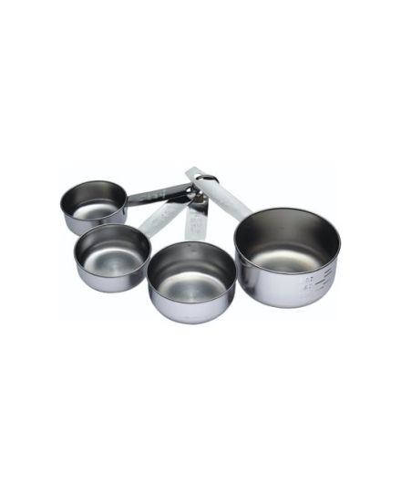 Set de 4 Tasses à Mesurer KitchenCraft en Acier Inoxydable | Kitchen Craft | Mimocook