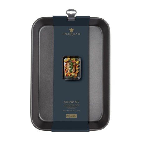 MasterClass Non-Stick Roasting Pan 39 x 28 cm | Kitchen Craft | Mimocook