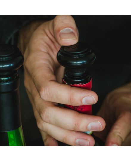 Set de 2 Bouchons Sous Vide BarCraft pour Bouteilles de Vin | Kitchen Craft | Mimocook