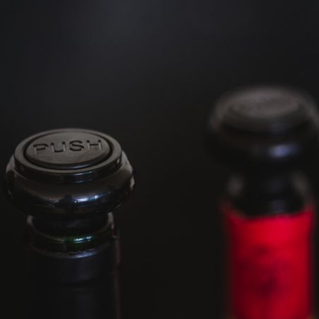 Set de 2 Bouchons Sous Vide BarCraft pour Bouteilles de Vin | Kitchen Craft | Mimocook