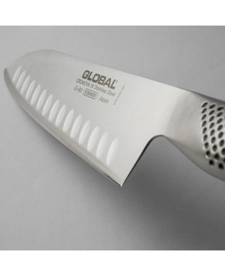 Global G-80 Santoku mit Kullenschliff 18 cm | Global | Mimocook