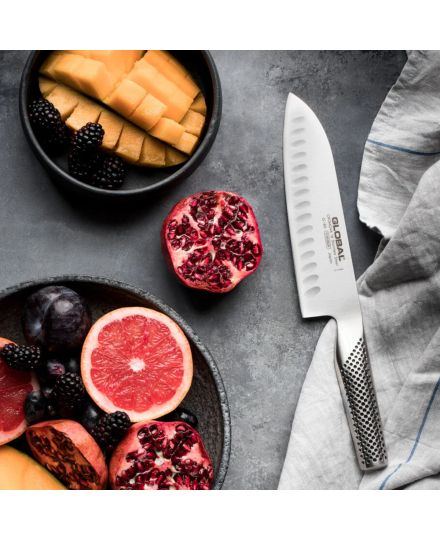 Global G-80 Santoku alvéolé 18 cm | Global | Mimocook