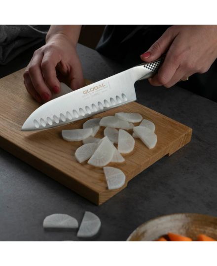Global G-80 Santoku alvéolé 18 cm | Global | Mimocook