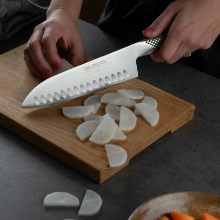 Global G-80 Santoku alvéolé 18 cm | Global | Mimocook