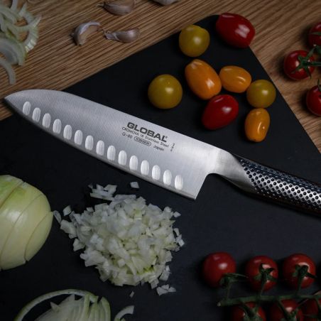 Global G-80 Santoku alveolado 18 cm | Global | Mimocook