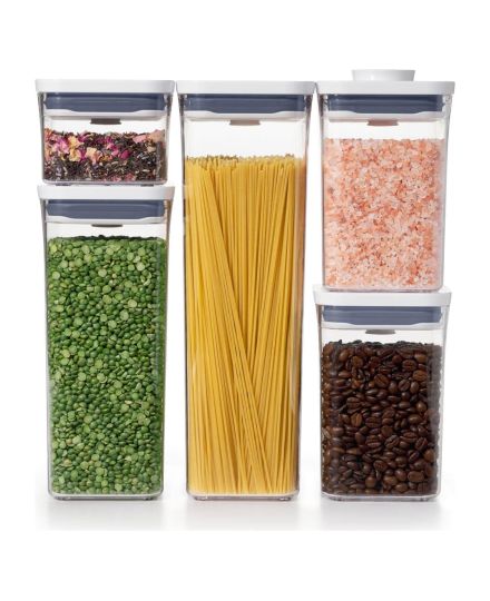 OXO Good Grips POP Conjunto de Recipientes Herméticos 5 Peças | OXO | Mimocook