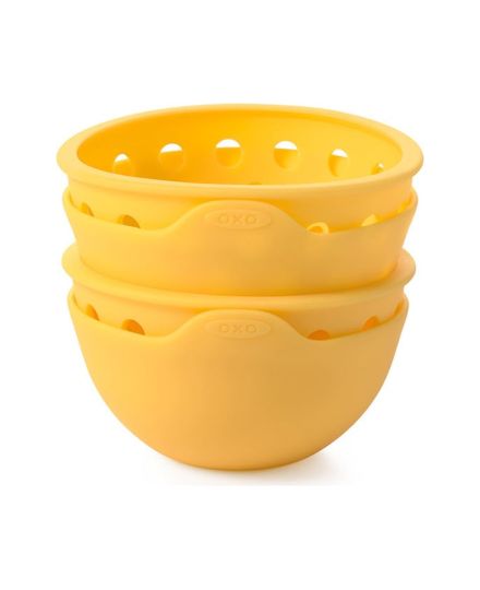 OXO Good Grips Moldes de Silicona para Huevos Escalfados 2 Piezas | OXO | Mimocook